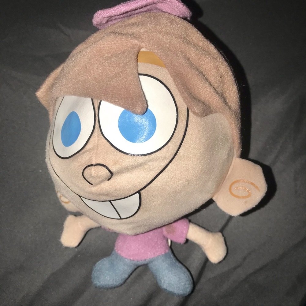 The Fairly Odd Parents Flippable Fairies Plush Timmy Turner Cleft 2003
